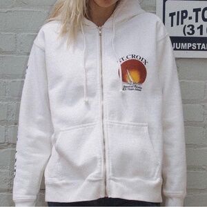 🌅Brandy Melville St Croix Zip Up🌅